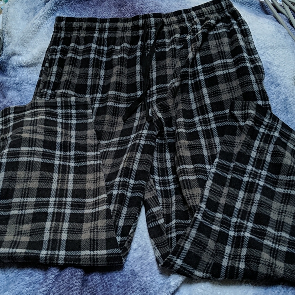 Mens XL fleece pants Fruit of the Loom